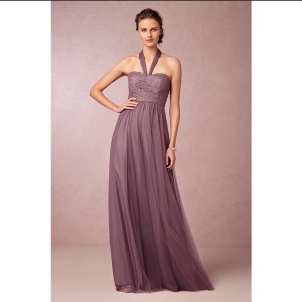 BHLDN Jenny Yoo Juliette Light Plum Size 6